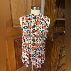 Colorful Geometric Women's Top